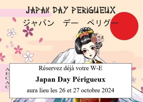 Japan Day Périgueux : Les 26 et 27 octobre 2024