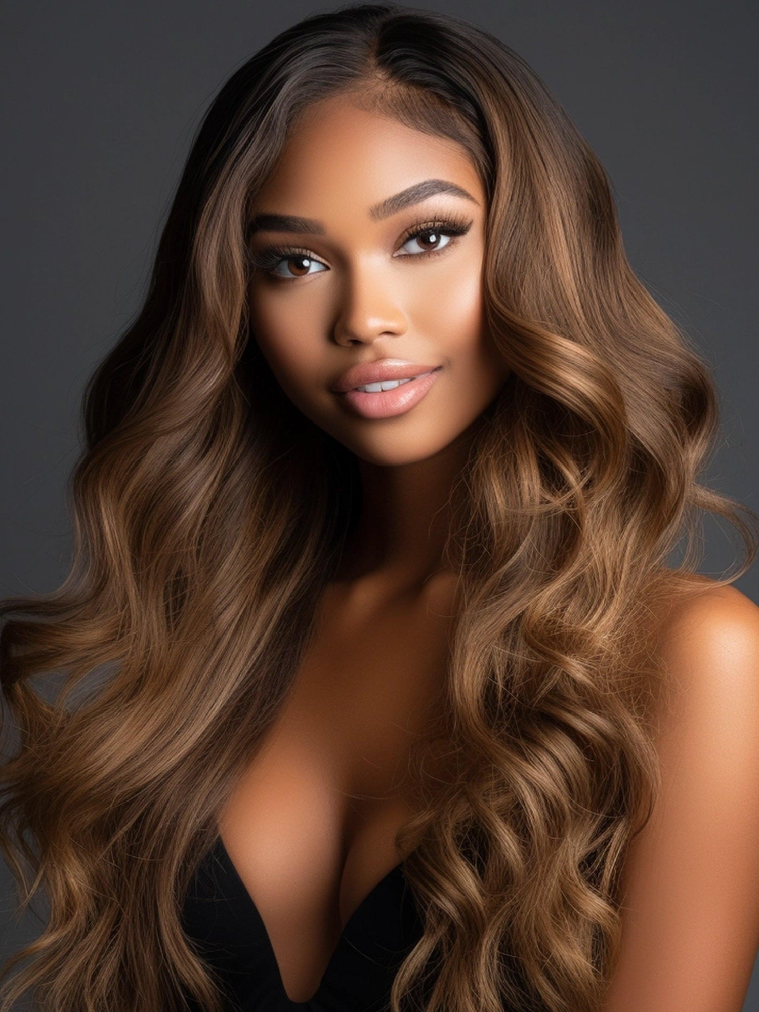 Perruque Lace wigs ELIYA 4/27 BODY 26 pouces 200% Density. Human Hair. - ELIYASCORNER