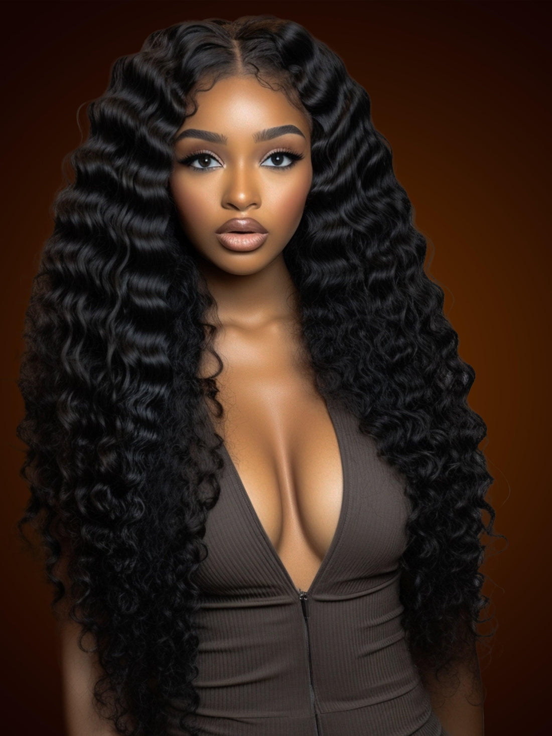 Perruque Lace wigs ELENA CURLY 26 pouces 200% Density. Human Hair. - ELIYASCORNER