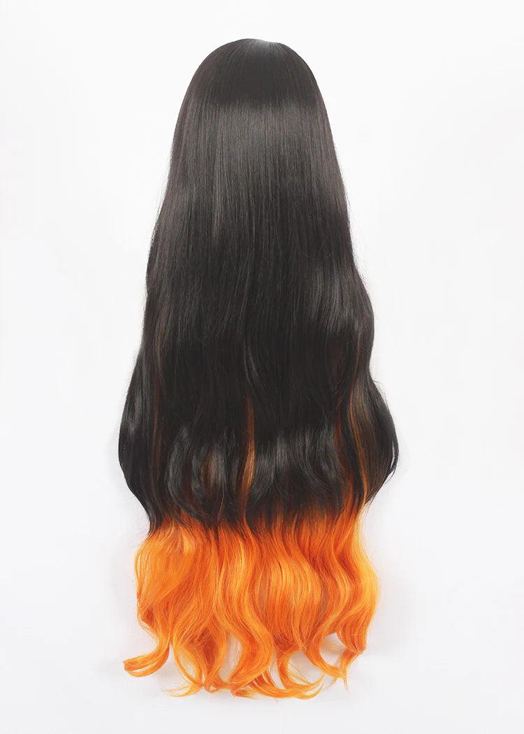  Perruque inspirée des cheveux noires et orange de Nezuko. Ne ménagez jamais vos efforts pour rester fidèles à vos valeurs et incarnez Nezuko Kamado, la petite soeur de Tanjiro. Portez fièrement notre perruque classique idéal pour affronter les démons.