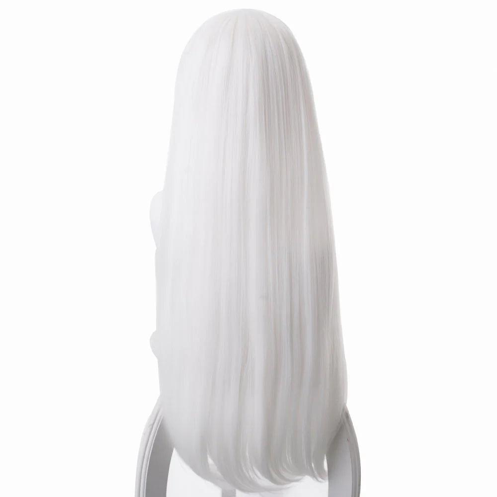 Perruque inspirée des cheveux long blanc d&