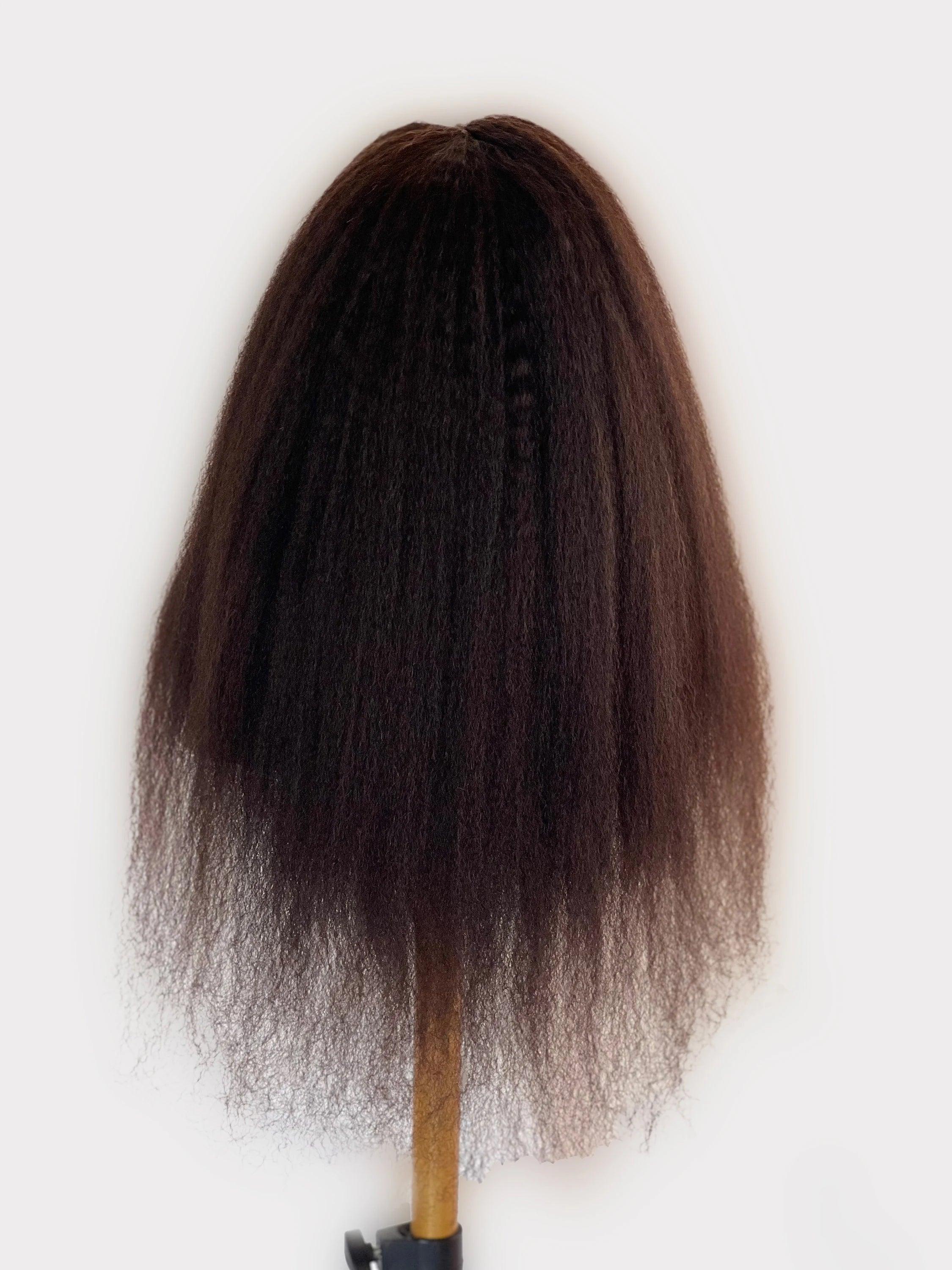 Perruque Lace wigs ALIYA KINKY STRAIGHT 26 pouces 200% Density.Human Hair. - ELIYASCORNER