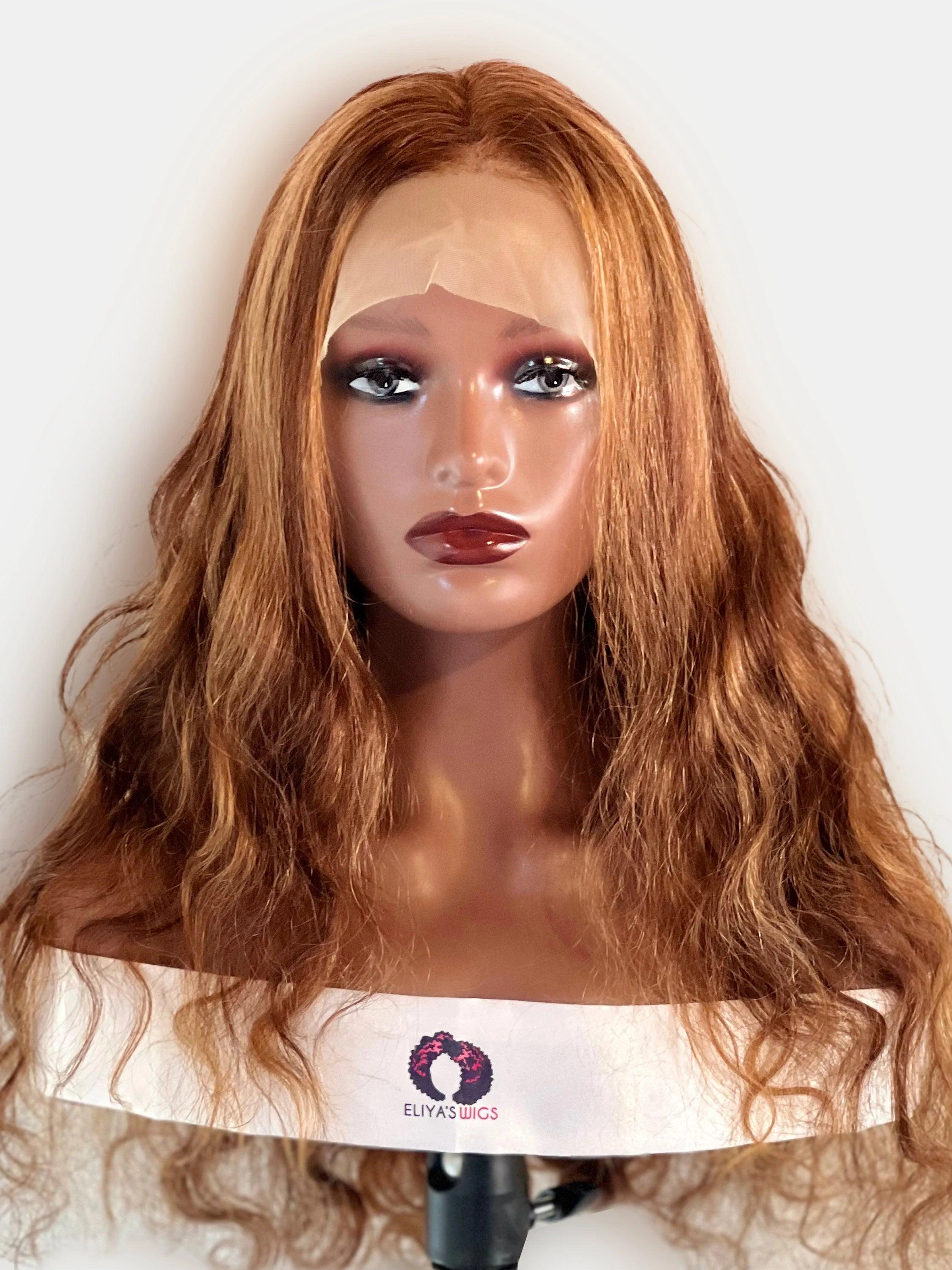 Perruque Lace wigs ELIYA 4/27 BODY 26 pouces 200% Density. Human Hair. - ELIYASCORNER