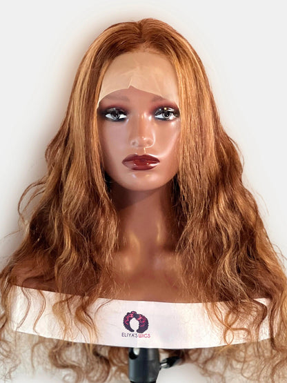 Perruque Lace wigs ELIYA 4/27 BODY 26 pouces 200% Density. Human Hair. - ELIYASCORNER