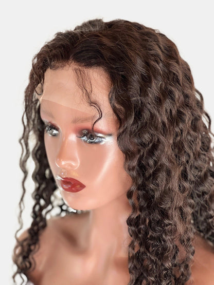 Perruque Lace wigs ELENA CURLY 26 pouces 200% Density. Human Hair. - ELIYASCORNER